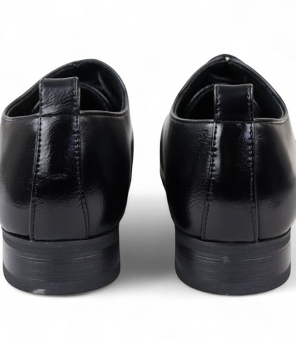 Men's Black Classic Lace Up Oxford Derby Shoes