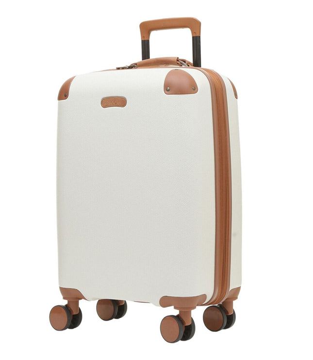 Amble Cabin Hard Shell Suitcase in Cream