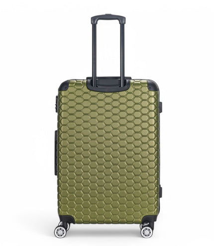 Noda Large Hard Shell Suitcase in Green