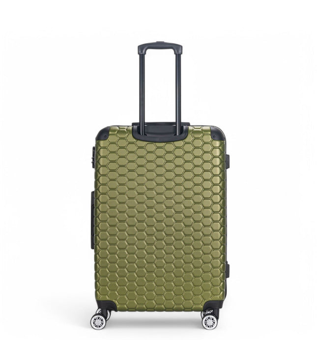 Noda Large Hard Shell Suitcase in Green