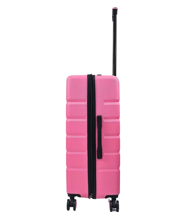 Cotgrave Medium Soft Shell Suitcase in Pink