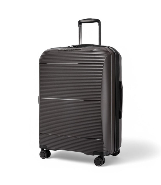 Abiko Large Hard Shell Suitcase in Grey