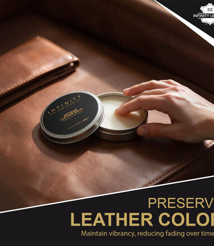 Nourishing Leather Conditioner for Shoes & Bags, 2 Pack Leather Balm