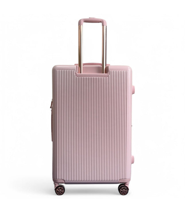 Cowra Large Hard Shell Suitcase in Rose Gold