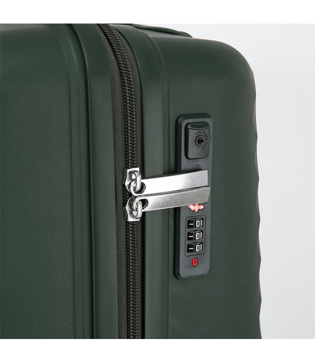 Courtenay Set of 3 Hard Shell Suitcase in Green