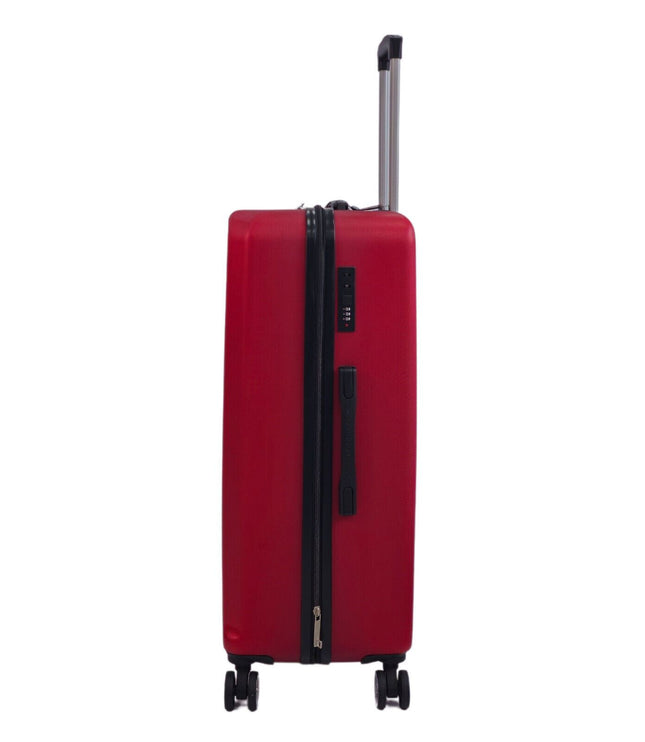 Alsager Large Hard Shell Suitcase in Burgundy