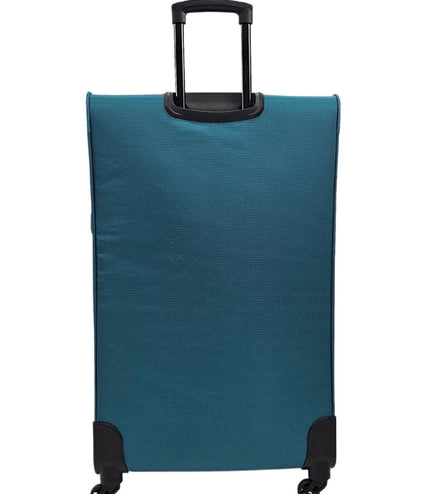 Ashford Extra Large Soft Shell Suitcase in Teal