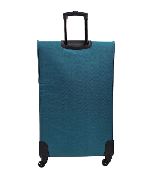Ashford Extra Large Soft Shell Suitcase in Teal
