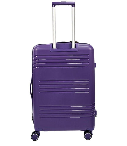 Camborne Medium Hard Shell Suitcase in Purple