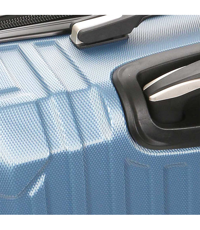 Corowa Underseat Hard Shell Suitcase in Blue