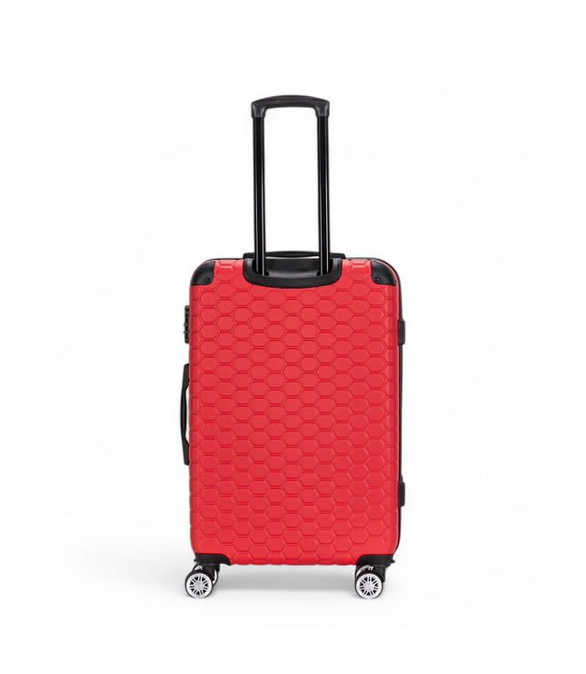 Noda Medium Hard Shell Suitcase in Red
