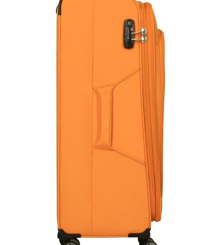 Cockermouth Large Soft Shell Suitcase in Yellow