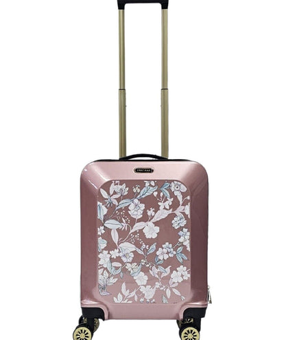 Canvey Cabin Hard Shell Suitcase in Pink