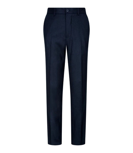 Boys 5 Piece Navy Blue Classic Suit