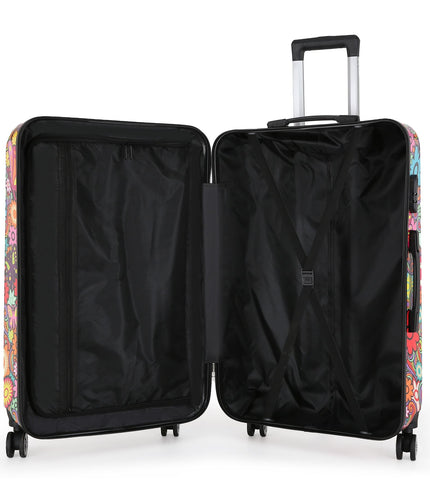 Congleton Large Hard Shell Suitcase in Flower