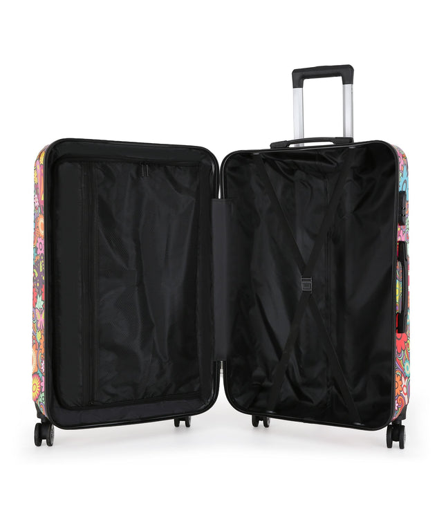 Congleton Large Hard Shell Suitcase in Flower