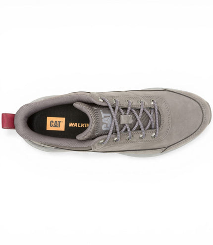 CAT (Caterpillar) Dark Grey Leather Trainer Shoes - Surge Hiker