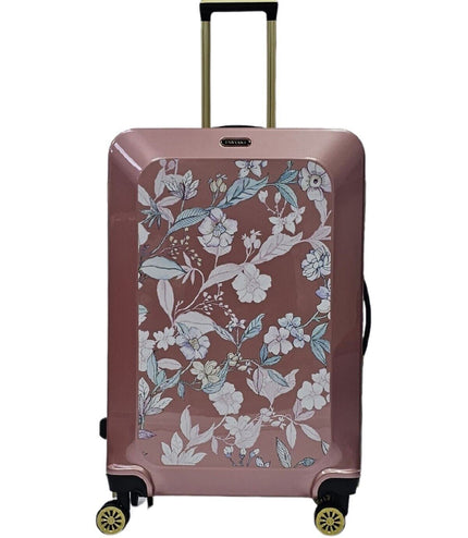 Canvey Large Hard Shell Suitcase in Pink