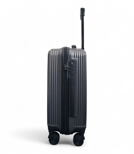 Junee Cabin Hard Shell Suitcase in Charcoal Grey