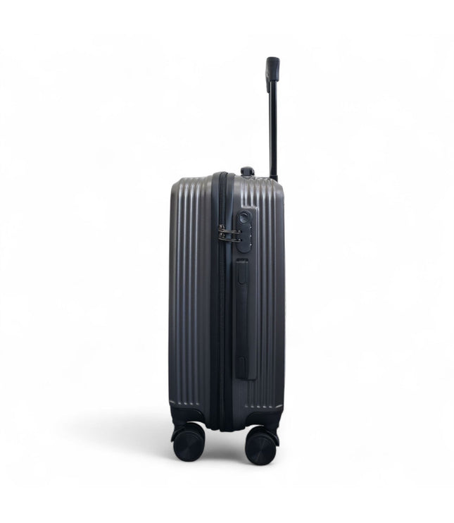Junee Cabin Hard Shell Suitcase in Charcoal Grey