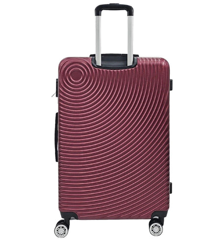 Chorley Extra Large Hard Shell Suitcase in Burgundy