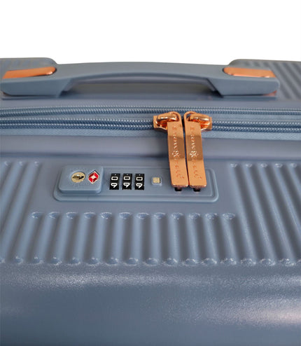 Cowra Medium Hard Shell Suitcase in Blue