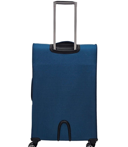 Beverley Medium Soft Shell Suitcase in Teal