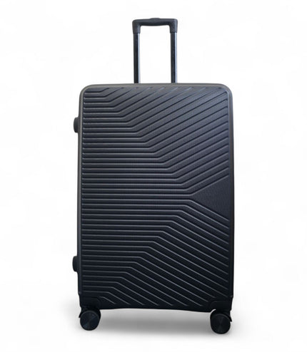 Junee Large Hard Shell Suitcase in Black