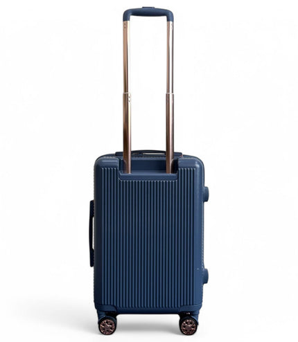 Cowra Cabin Hard Shell Suitcase in Navy Blue