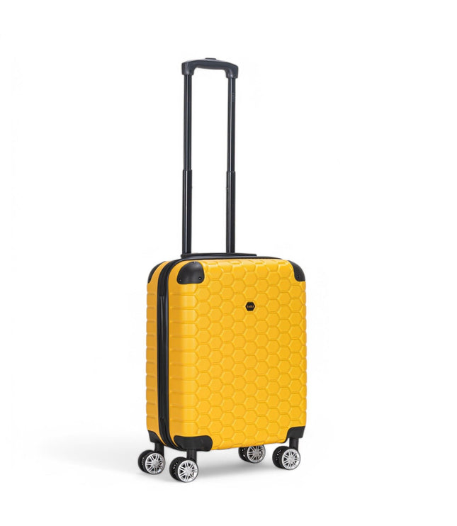 Noda Cabin Hard Shell Suitcase in Yellow
