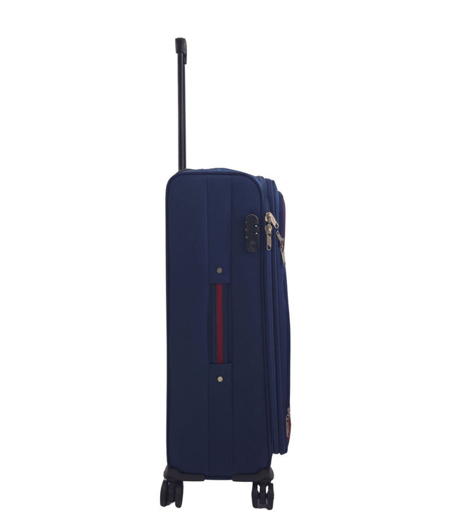 Arundel Medium Soft Shell Suitcase in Navy