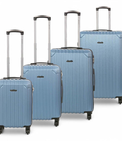 Corowa Set of 4 Hard Shell Suitcase in Blue