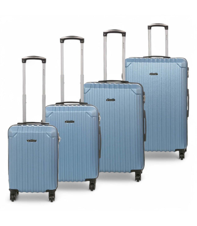 Corowa Set of 4 Hard Shell Suitcase in Blue