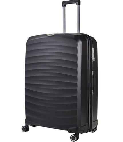 Alton Medium Hard Shell Suitcase in Black