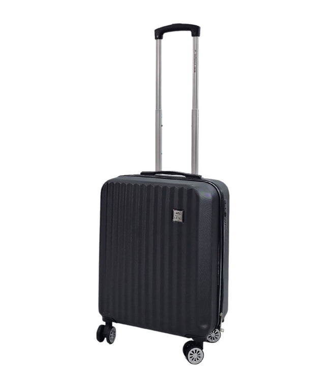 Alsager Cabin Hard Shell Suitcase in Black