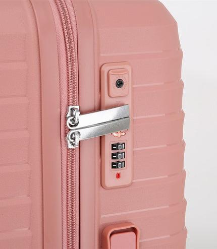 Burnaby Set of 3 Hard Shell Suitcase in Pink