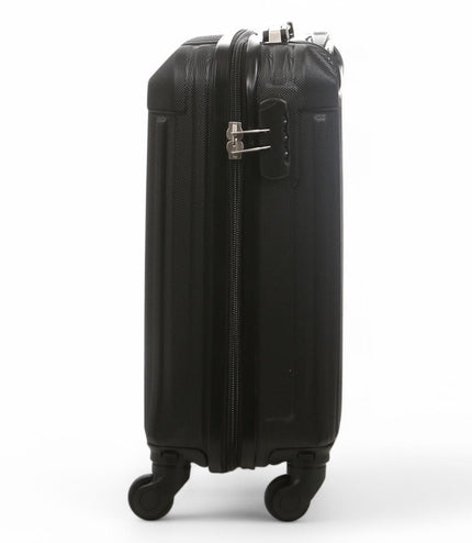 Corowa Underseat Hard Shell Suitcase in Black