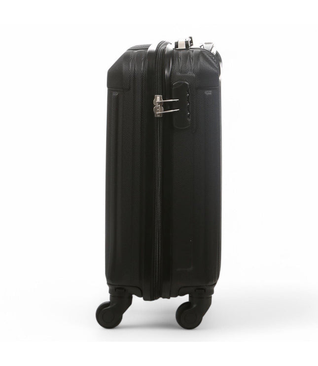 Corowa Underseat Hard Shell Suitcase in Black