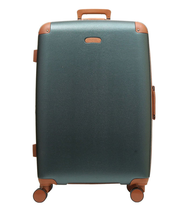 Amble Large Hard Shell Suitcase in Green