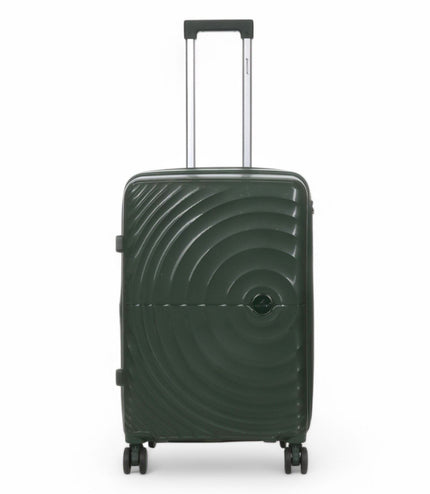 Balranald Medium Hard Shell Suitcase in Dark Green
