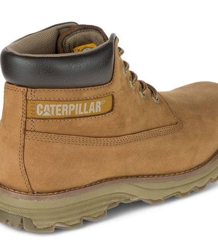 Caterpillar Men's Founder Brown Leather Everyday Ankle Boots