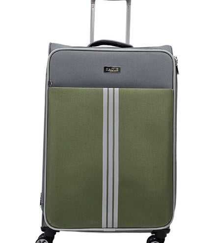Beverley Medium Soft Shell Suitcase in Grey