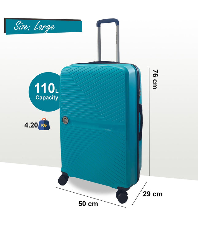 Acton Large Hard Shell Suitcase in Mint