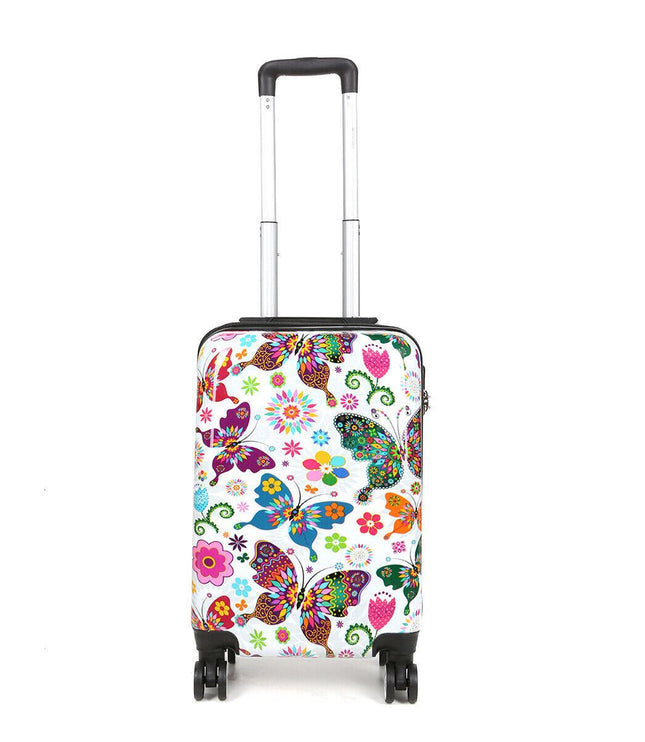 Corbridge Cabin Hard Shell Suitcase in Butterfly