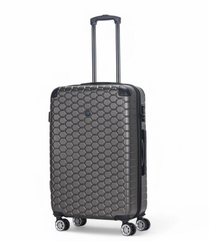 Noda Medium Hard Shell Suitcase in Charcoal