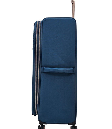 Bexley Large Soft Shell Suitcase in Teal