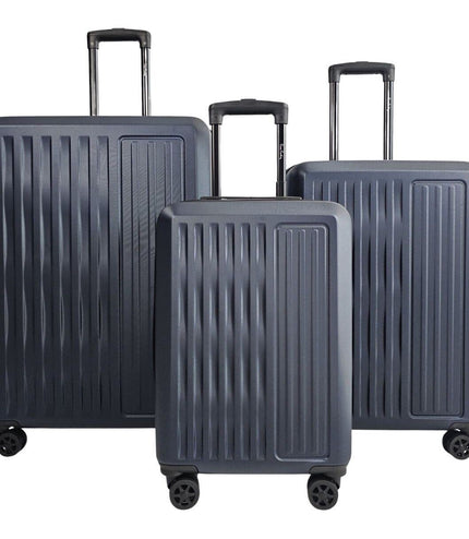 Croydon Set of 3 Hard Shell Suitcase in Navy