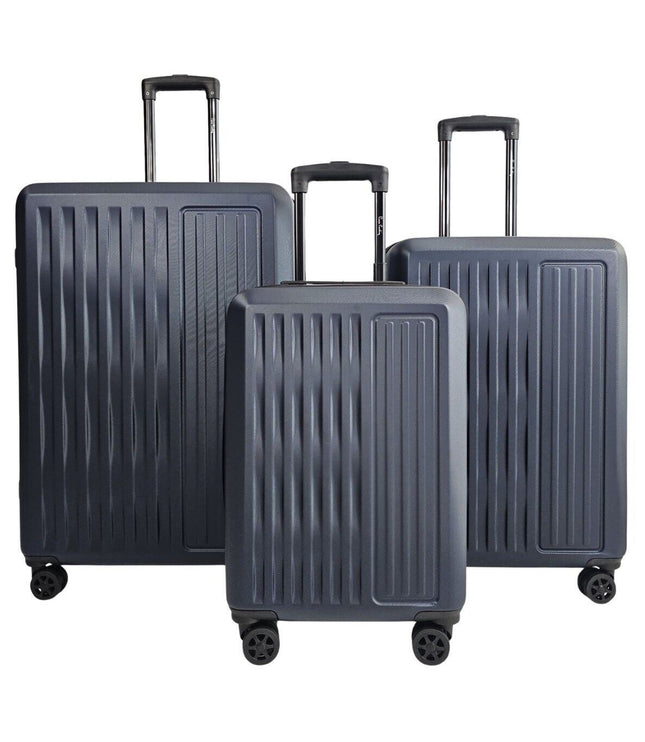 Croydon Set of 3 Hard Shell Suitcase in Navy