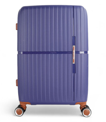 Corowa Large Hard Shell Suitcase in Teal Blue