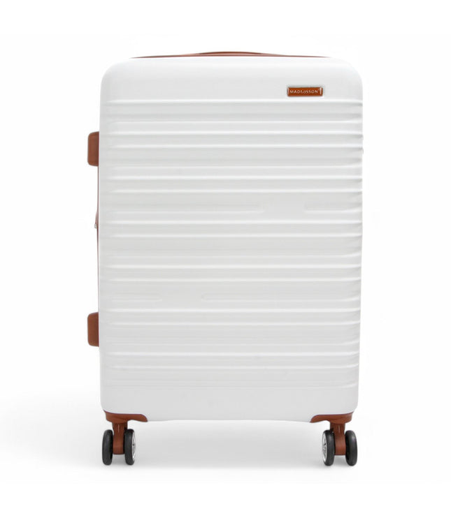 Armidale Medium Hard Shell Suitcase in Cream